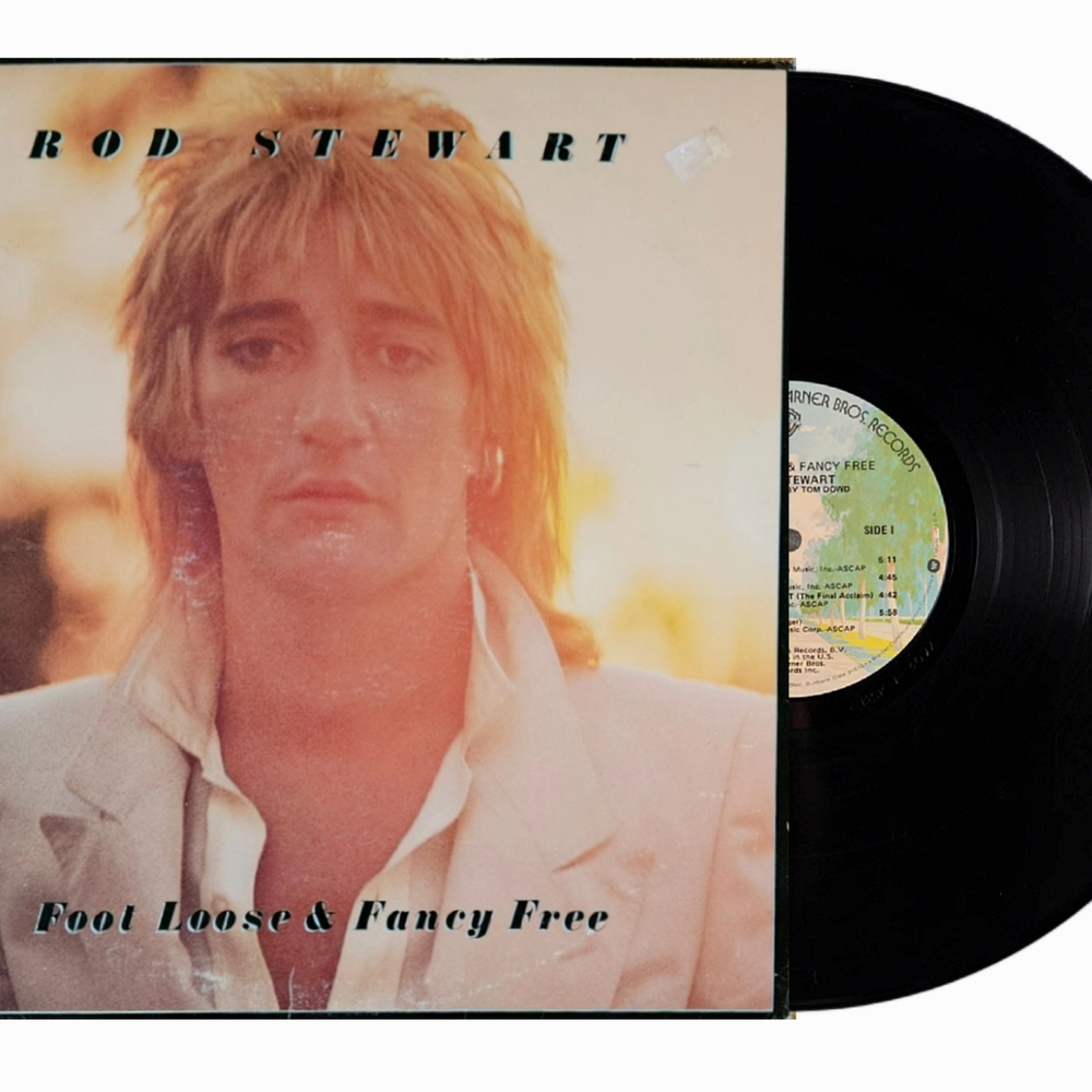 Rod Stewart Foot Loose & Fancy Free 1977 Vinyl Record